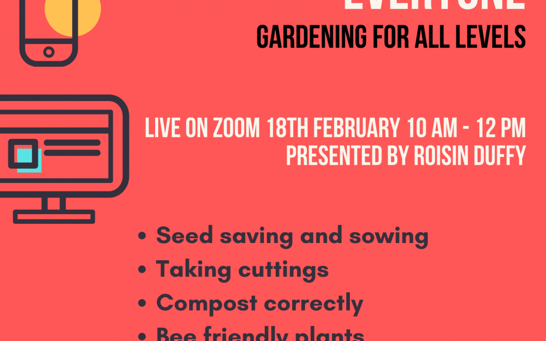 FREE Adults Gardening Workshop & Environmental Workshop for Families