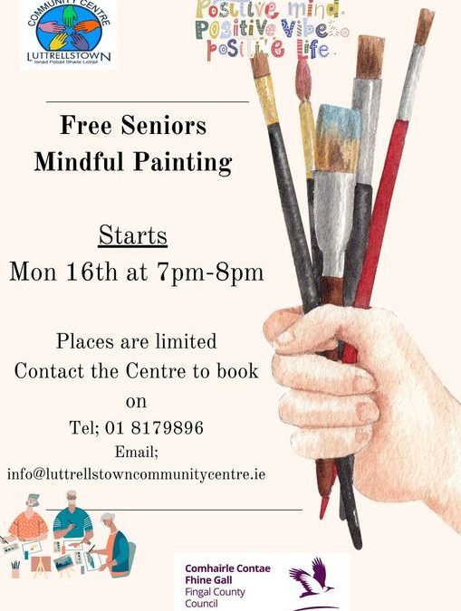 Join us for Senior Arts Class ✨
